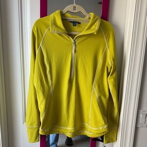 Eddie Bauer Vibrant Yellow Knit Top